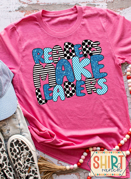 Readers Make Leaders - Book Tee